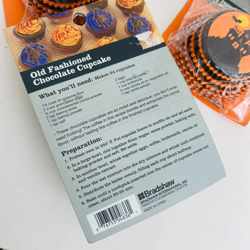 Sweet Creations By‎ Good Cook Halloween Baking Cups 150pcs Cupcake Papers liners